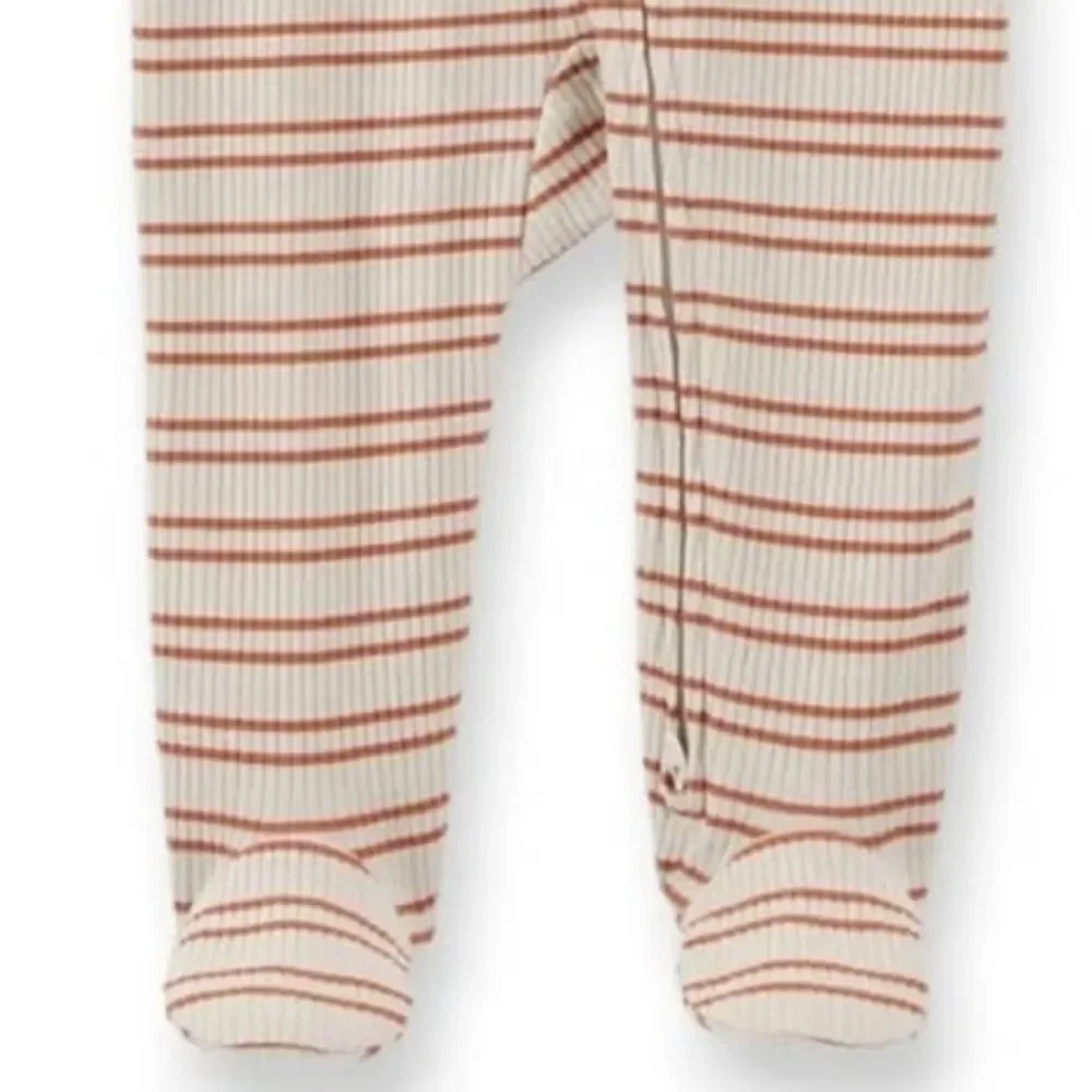 Carter's 3 Month 2 Way Zip Striped Koala Long Sleeve Bosysuit, NEW